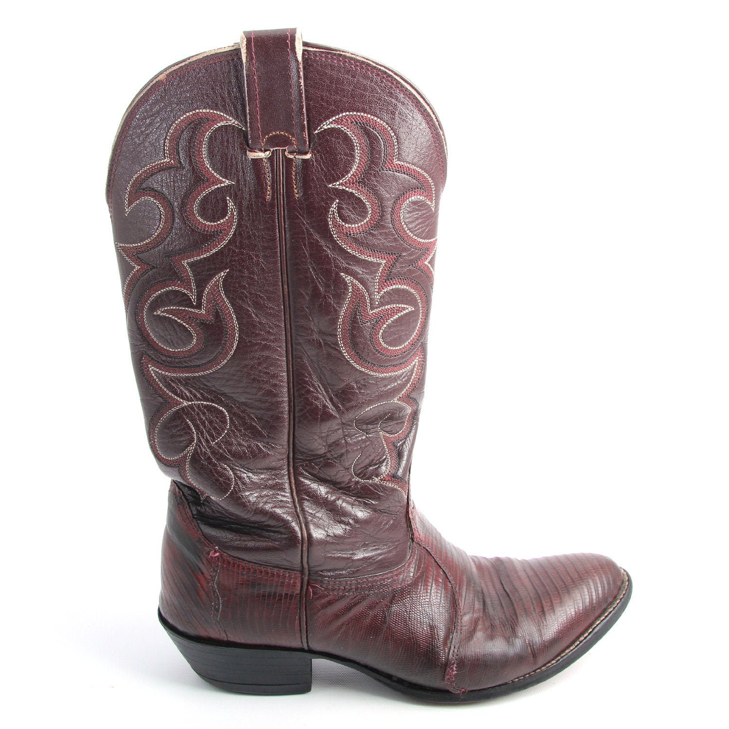 exotic skin boots