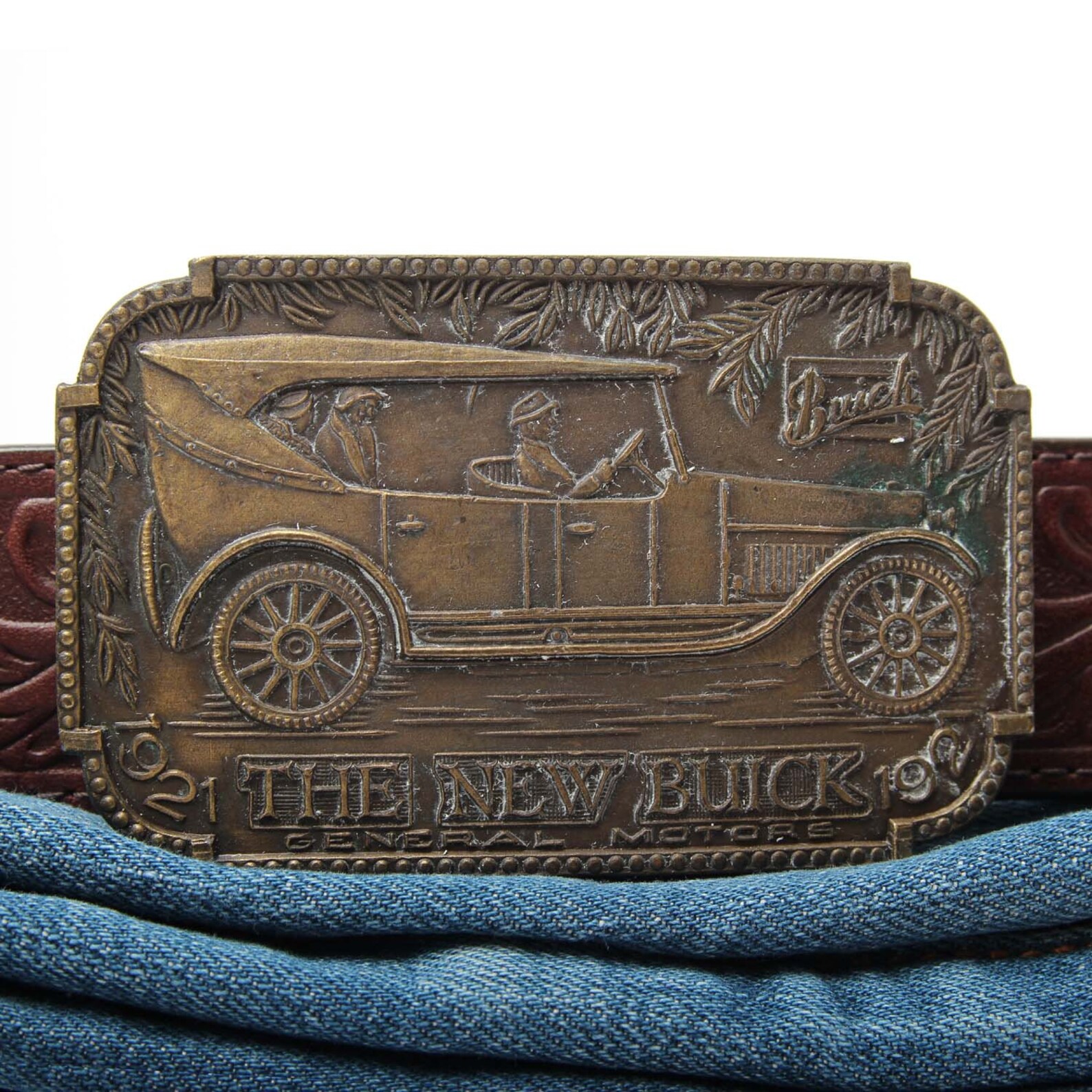 Vintage Car Belt Buckle Buick Belt Buckle Bergamot Etsy