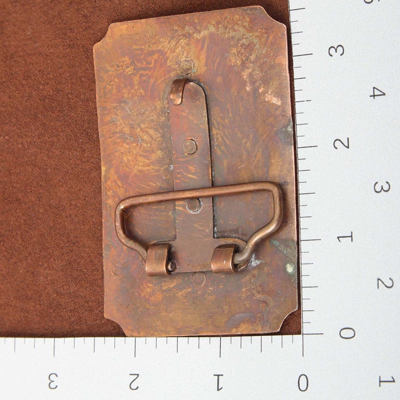 Horse Vintage Belt Buckle Pony Express Western Belt Buckle US Mail Rider Cowboy