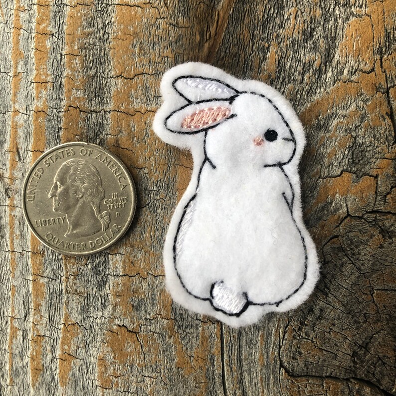 Bunny Feltie-Set of 3