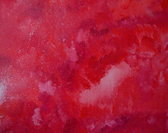 Original oil art “Red” Oil painting created by V.Kagalovska (0069)