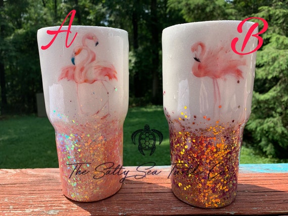 yeti flamingo tumbler