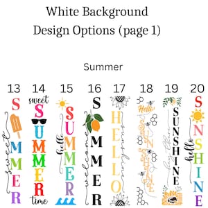 Reversible Porch Signs | Spring Reversible Porch Sign | Summer ...