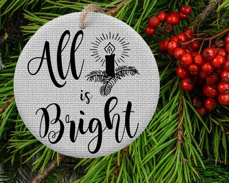 Download Christmas Ornament SVG Bundle Round Christmas Ornament SVG ...