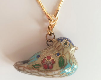 Cloisonne Necklace - Etsy