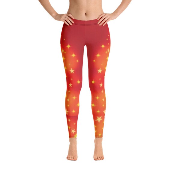 Star Yoga Leggings | Etsy Australia