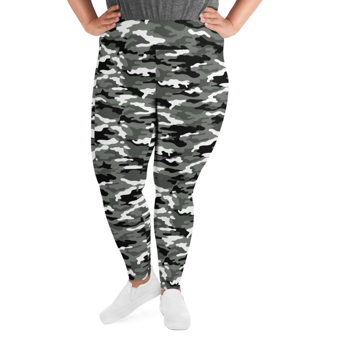 Urban Camouflage Plus Size Leggings for Her Sexy Leggings Etsy