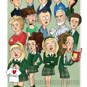 Derry Girls Illustration Fan Art