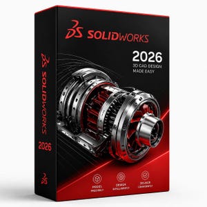 SolidWorks 2026 w pełnej wersji Professional Oprogramowanie do projektowania 3D CAD do pobrania natychmiast Dostęp na całe życie Windows Mac