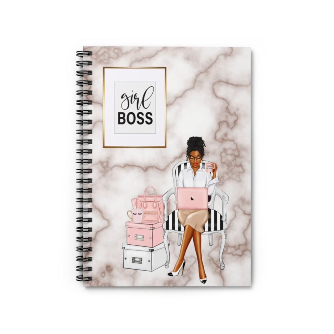 Girl Boss Journal Ruled Line Etsy