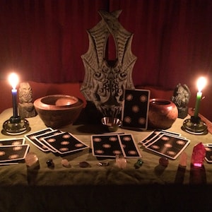 Cthulhu Ritual Devotional Divinatory Offering Rite & Psychic Reading Connection to Lovecraftian Elder God Eldritch Demon Great Old One Deity