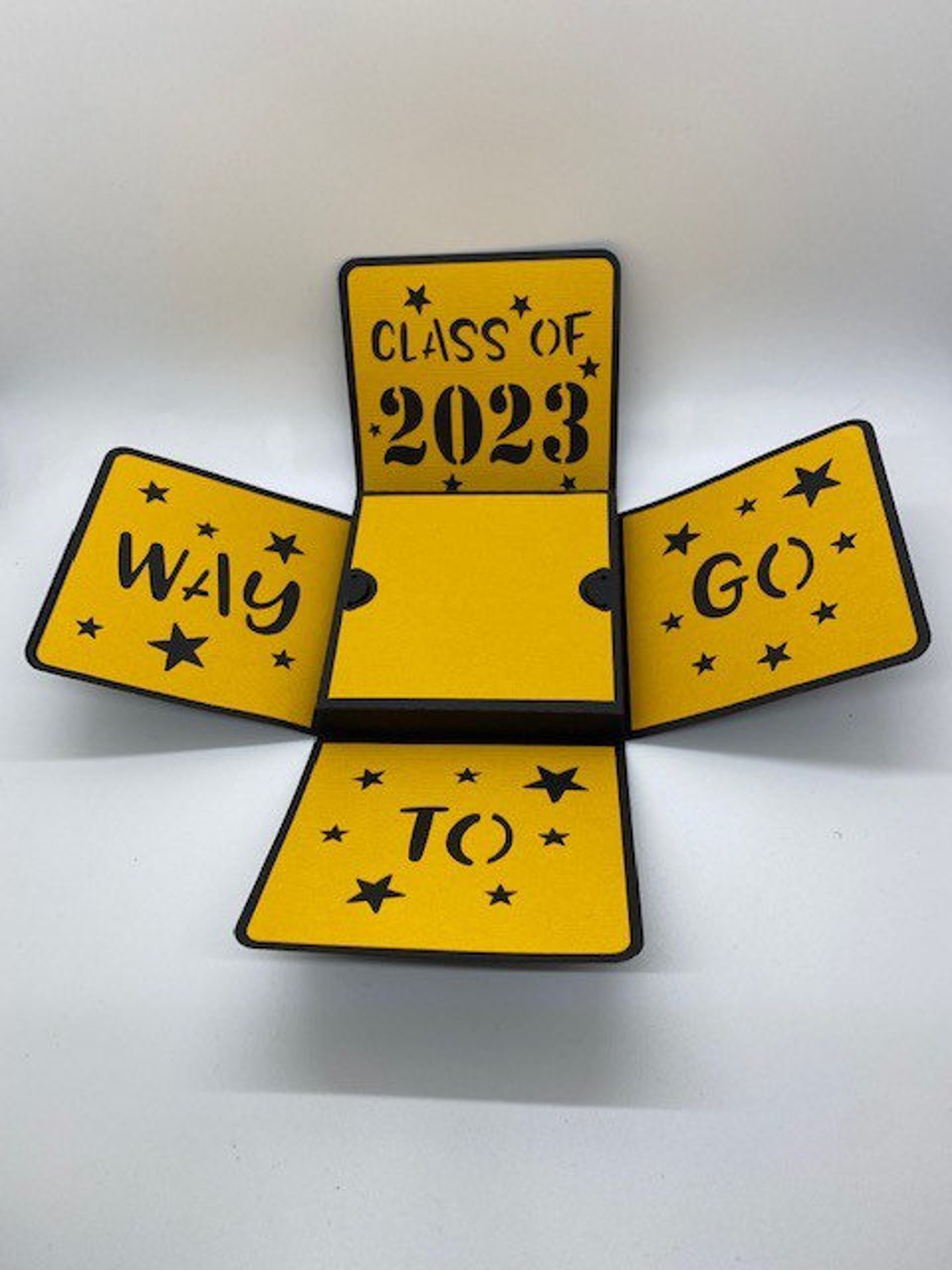 Graduation Hat-exploding Box-gift Card - Etsy