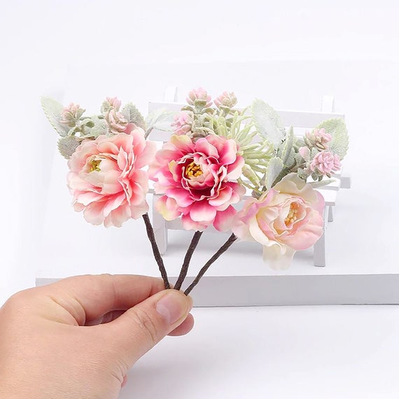floral hair barrette