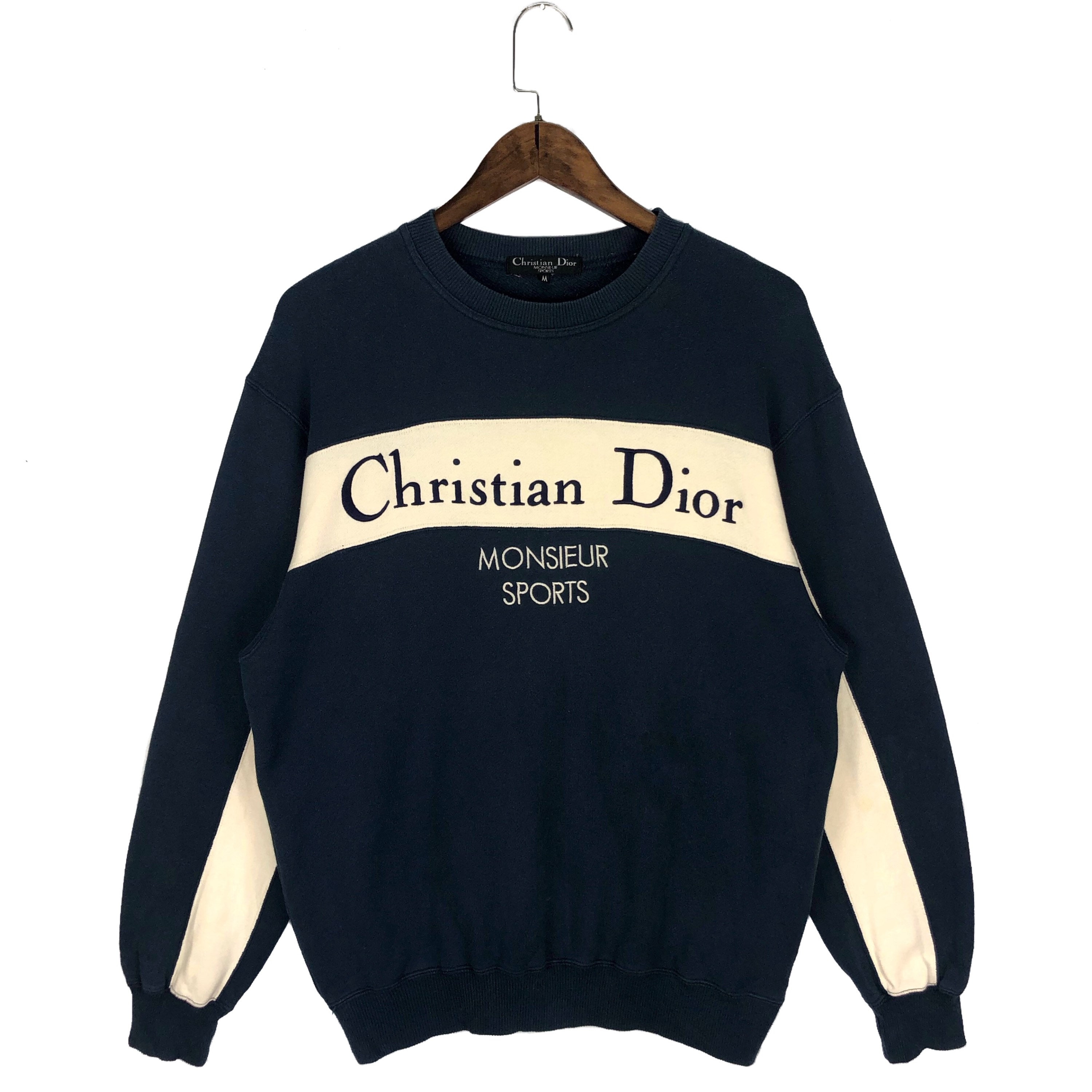 Vintage 90er Jahre Christian Dior Mousieur Crewneck Sweatshirt - Etsy.de