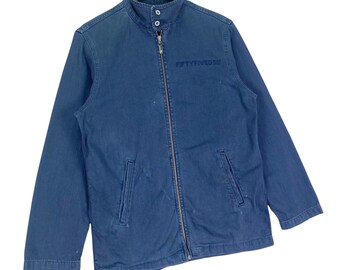 Vintage 55DSL Diesel Ying and Yang Denim Jacket Made in
