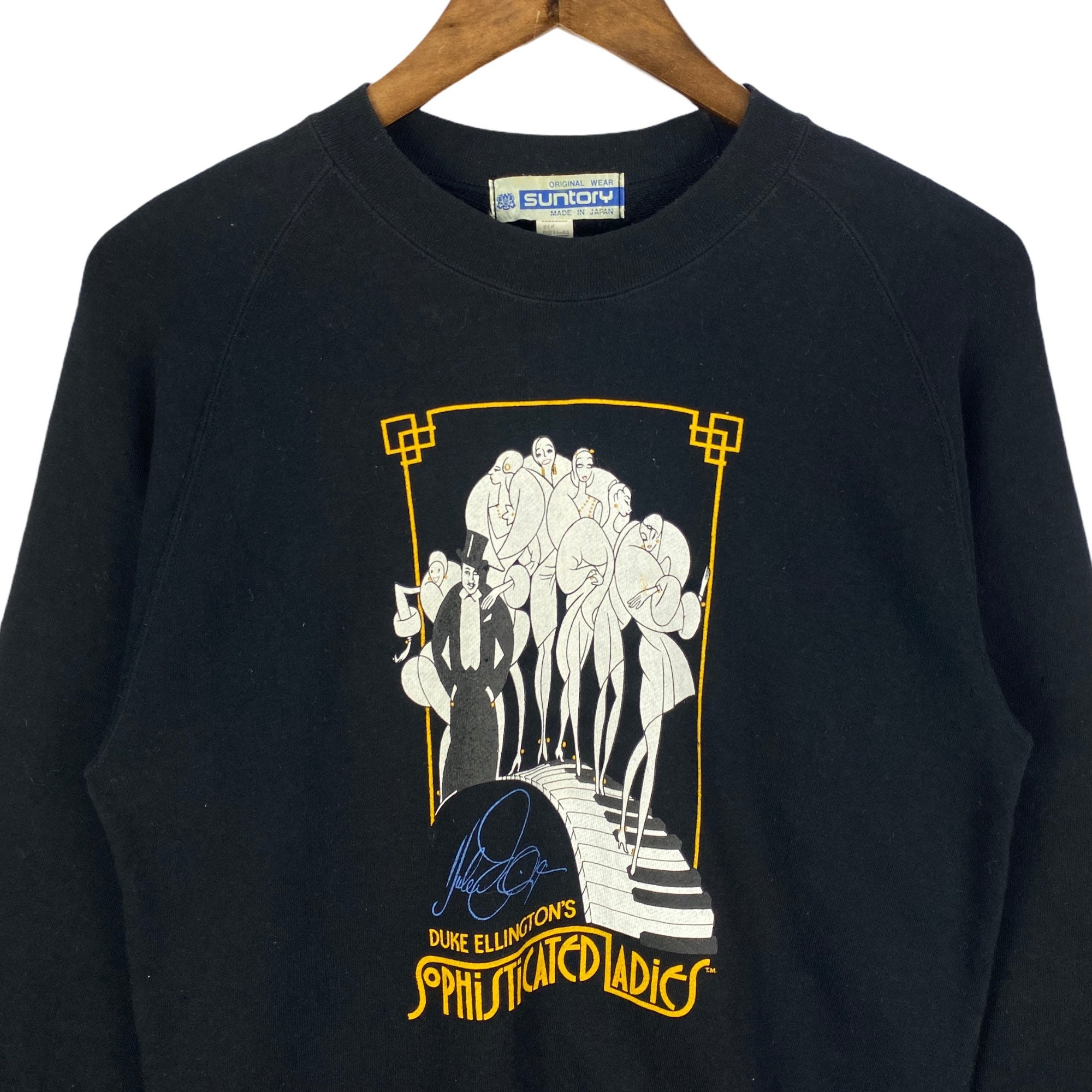 Vintage 90s Duke Ellington Sophisticated Ladies 25th Anniversary Sweatshirt Musical Broadway Pullover Jumper Size M Etsy Sweden