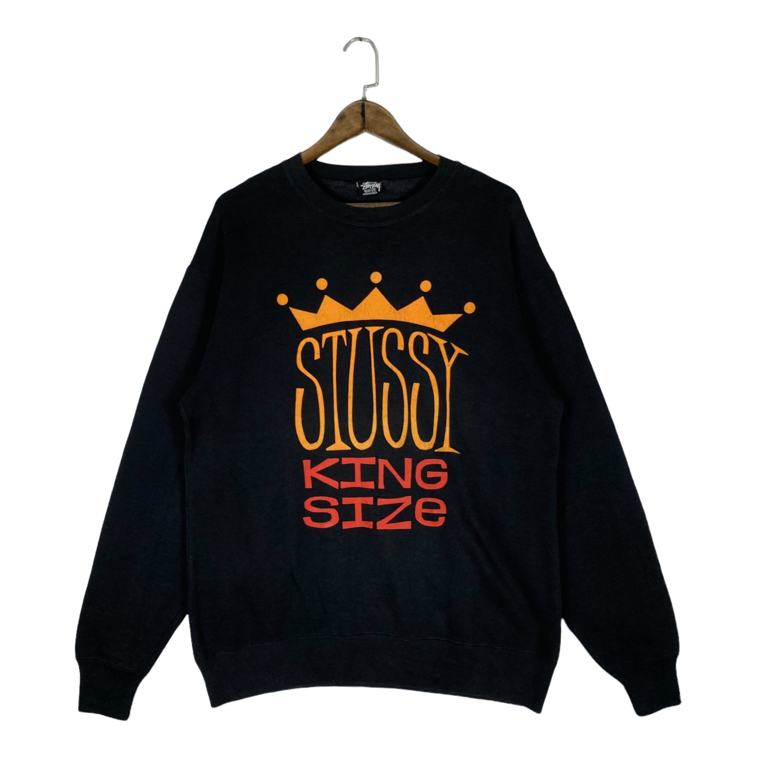 Vintage 80s Stussy King Size Sweatshirt Crewneck Big Logo Vintage 80s Stussy King Size Sweatshirt Crewneck Big Logo