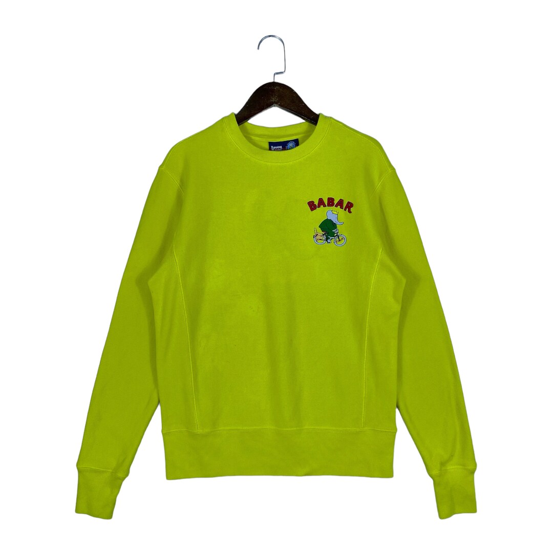 Green neon shop sweatshirt