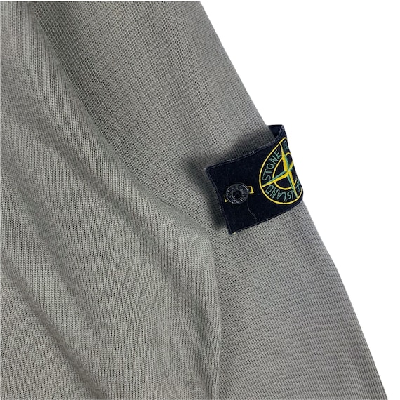 Vintage Stone Island Half Button Sweatshirt Autumn Winter Vintage Stone Island Half Button Sweatshirt Autumn Winter