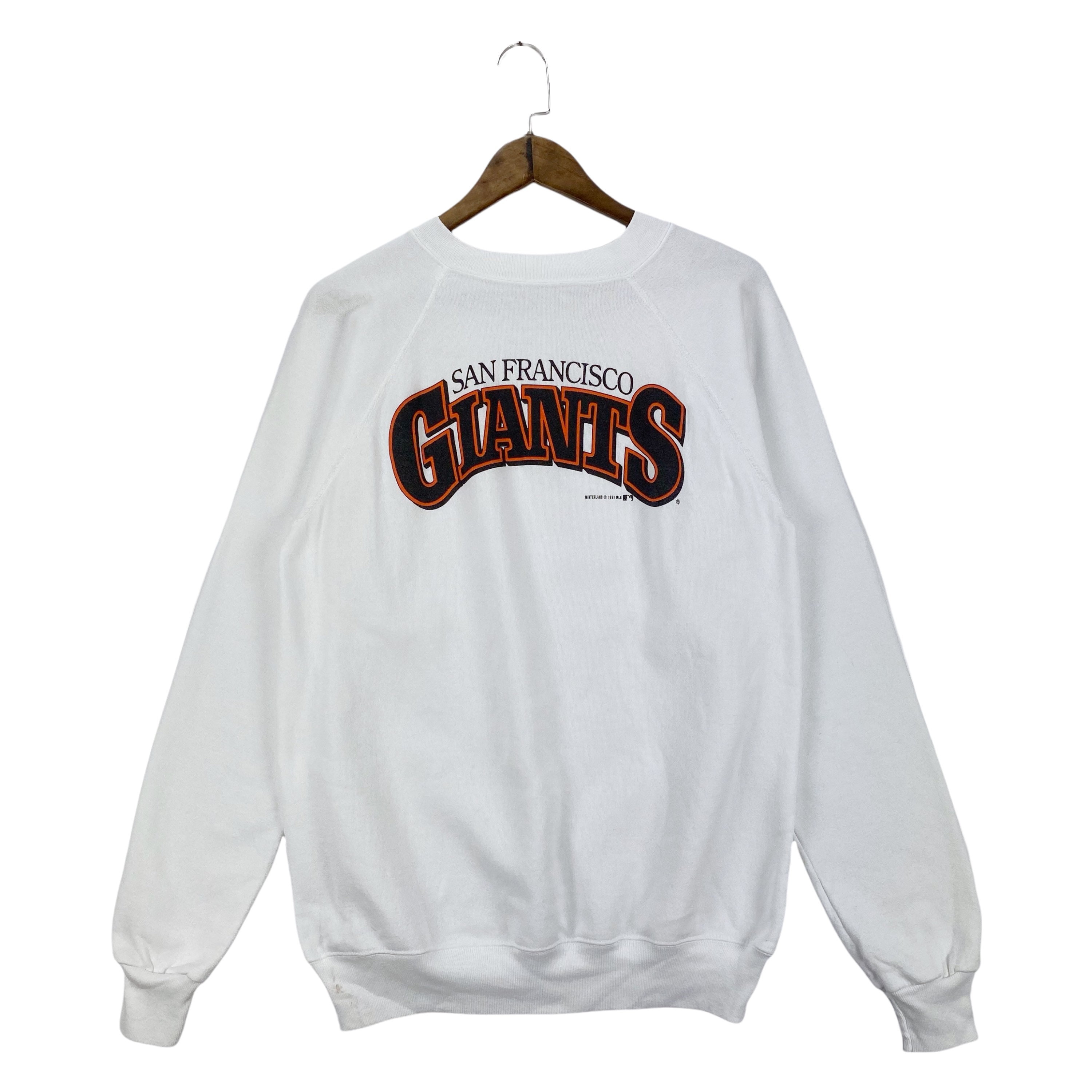 Vintage 1991 San Francisco Giants Sweatshirt Crewneck Made in 