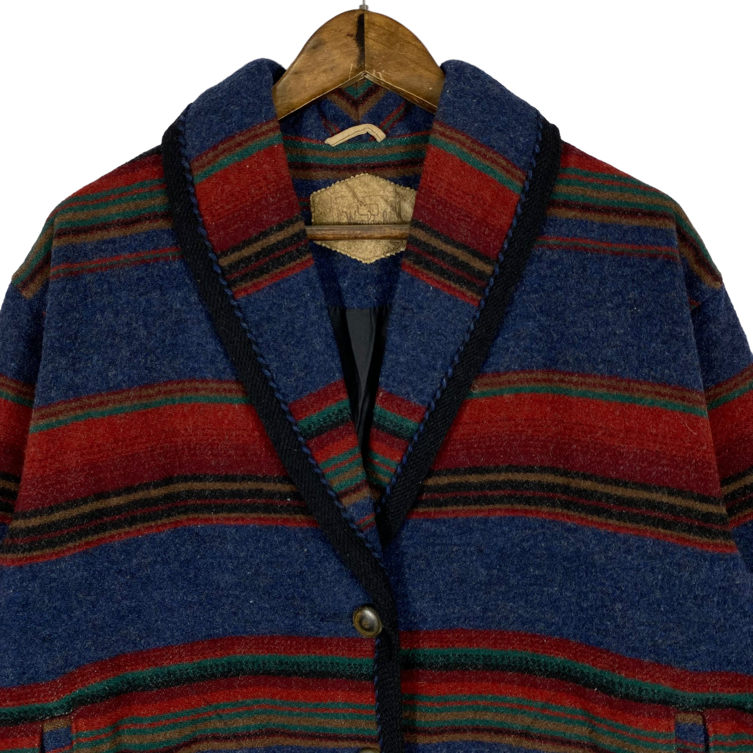 Vintage Woolrich Woolen Mills Shawl Collar Jacket Made in