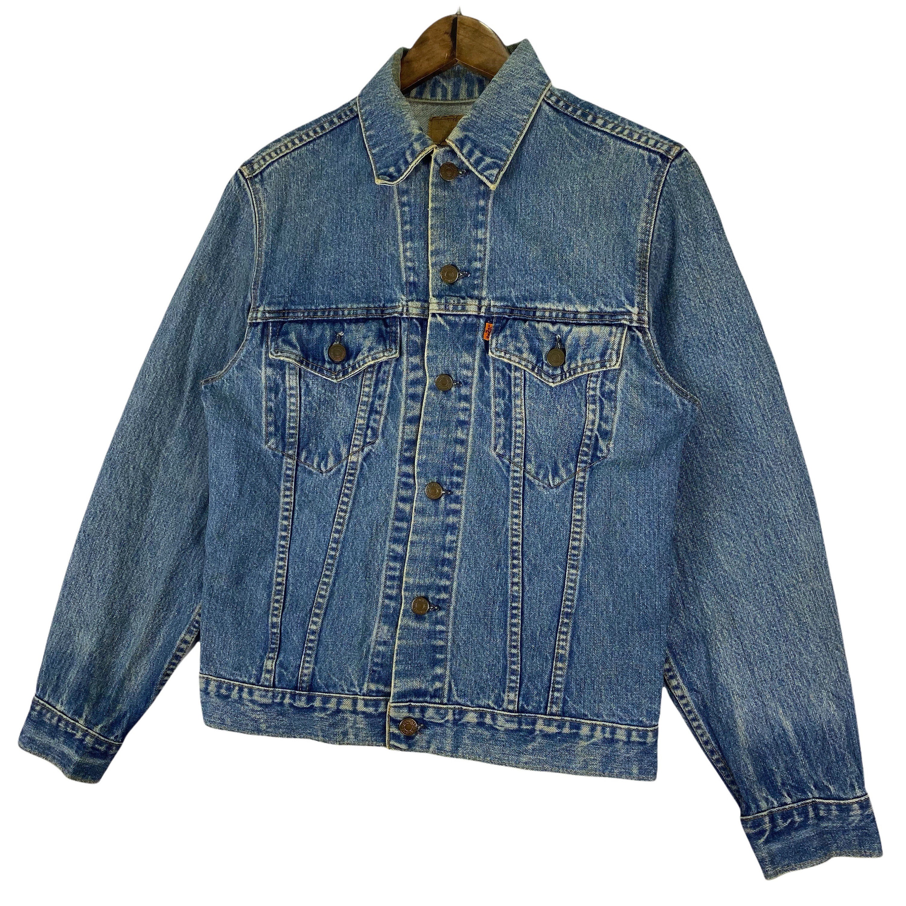 Vintage 70s Levi's Orange Tab Denim Trucker Jacket Blue Jeans Made in Canada Levis Vintage Clothing Size M - Etsy Vintage 70s Levi's Orange Tab Denim Trucker Jacket Blue Jeans Made in Canada Levis Vintage Clothing Size M - Etsy