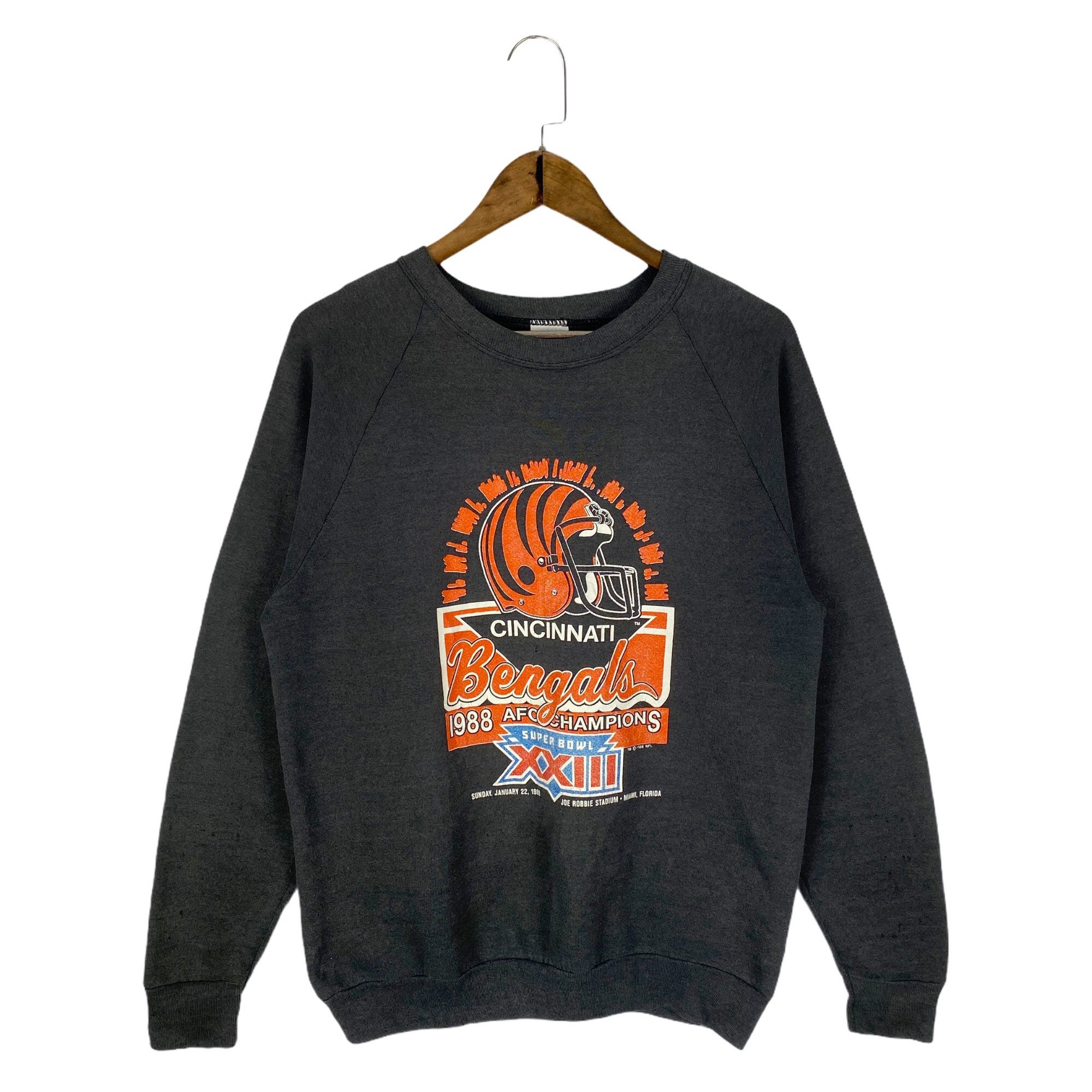 Vintage 1988 Cincinnati Bengals Season Sweatshirt Crewneck | Etsy