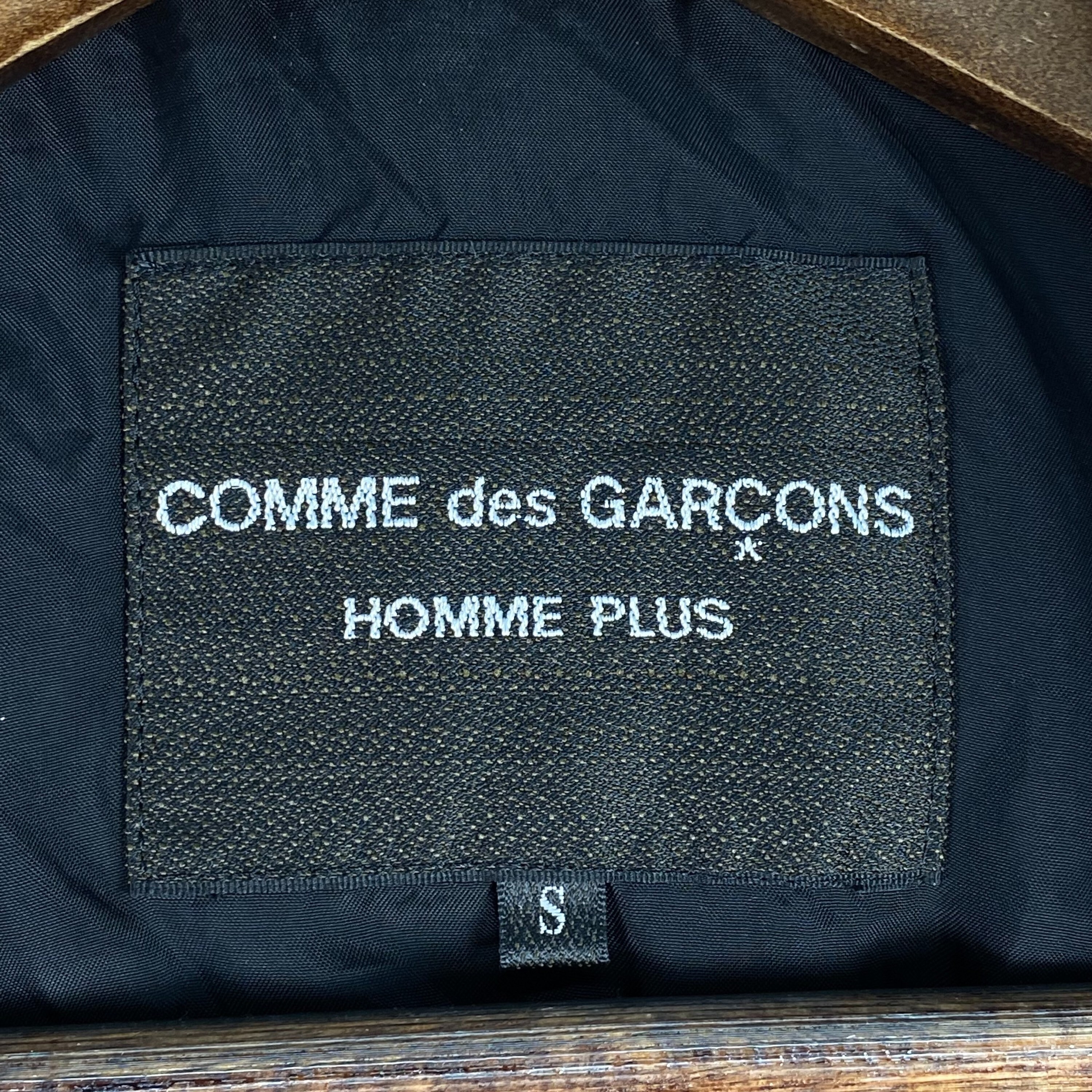 Vintage Comme Des Garcons Homme Plus Peacoat Jacket Wool