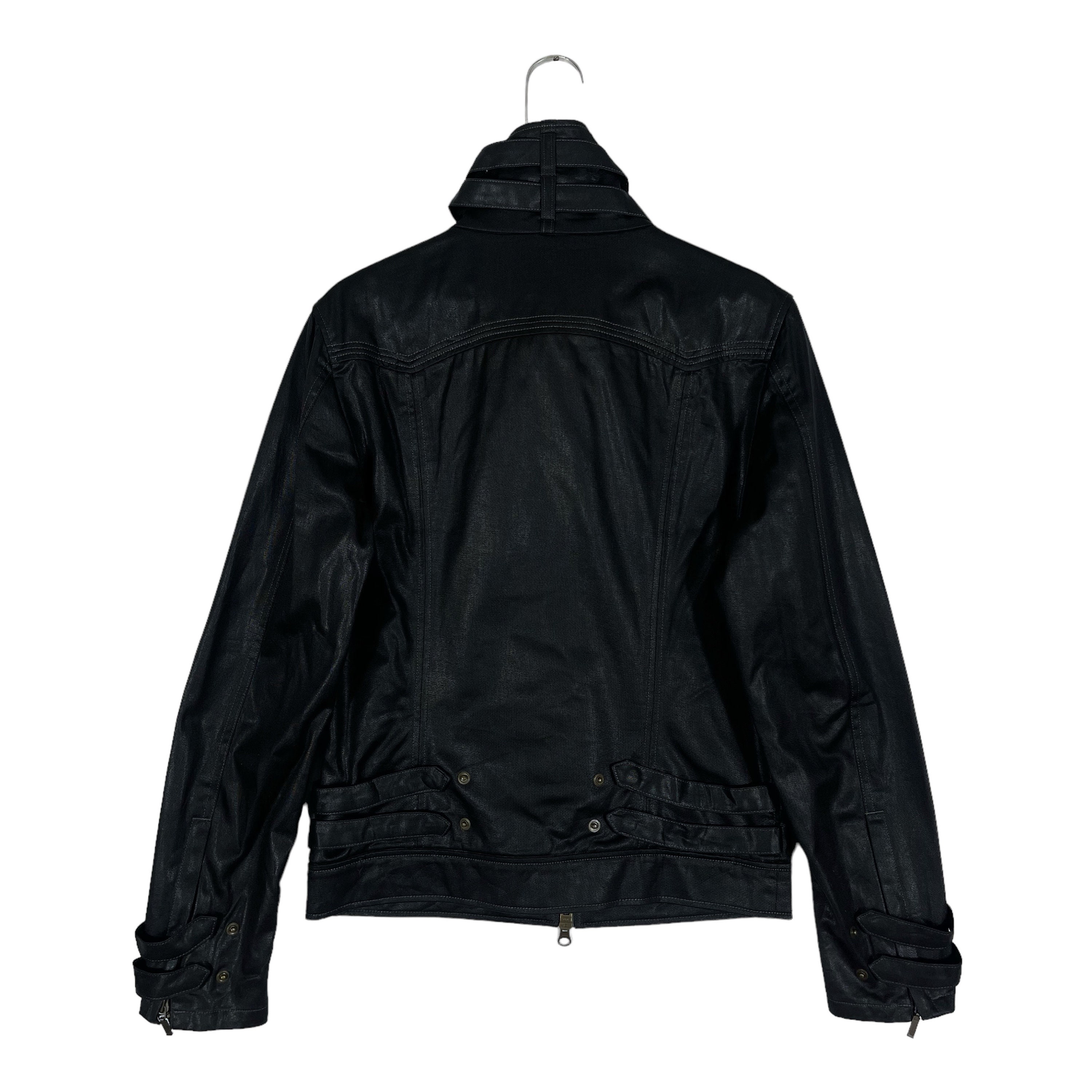 Vintage Tornado Mart Japan Jacket Black Full Zipper Size M Vintage Tornado Mart Japan Jacket Black Full Zipper Size M