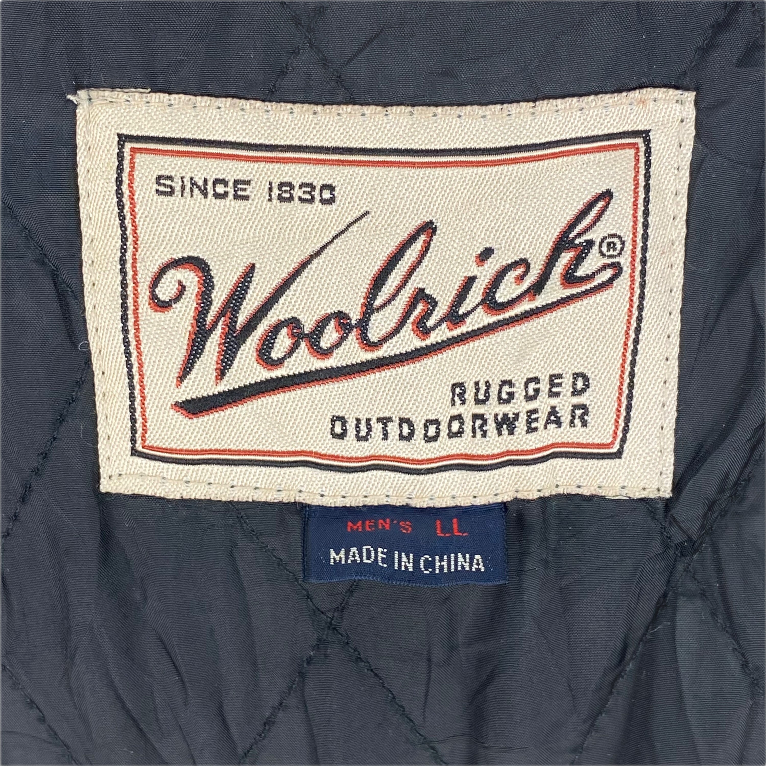 Woolrich woolen mills labels
