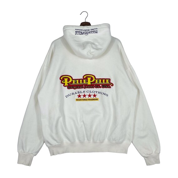 トップス 90s pelle pelle sweat vtg HIPHOP/RAP 95 90s pelle pelle sweat vtg HIPHOP/RAP 95 VTG PellePelle USA