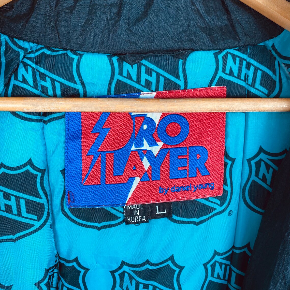 Vintage 90s Daniel Young Pro Player San Jose Sharks Hoodie Etsy