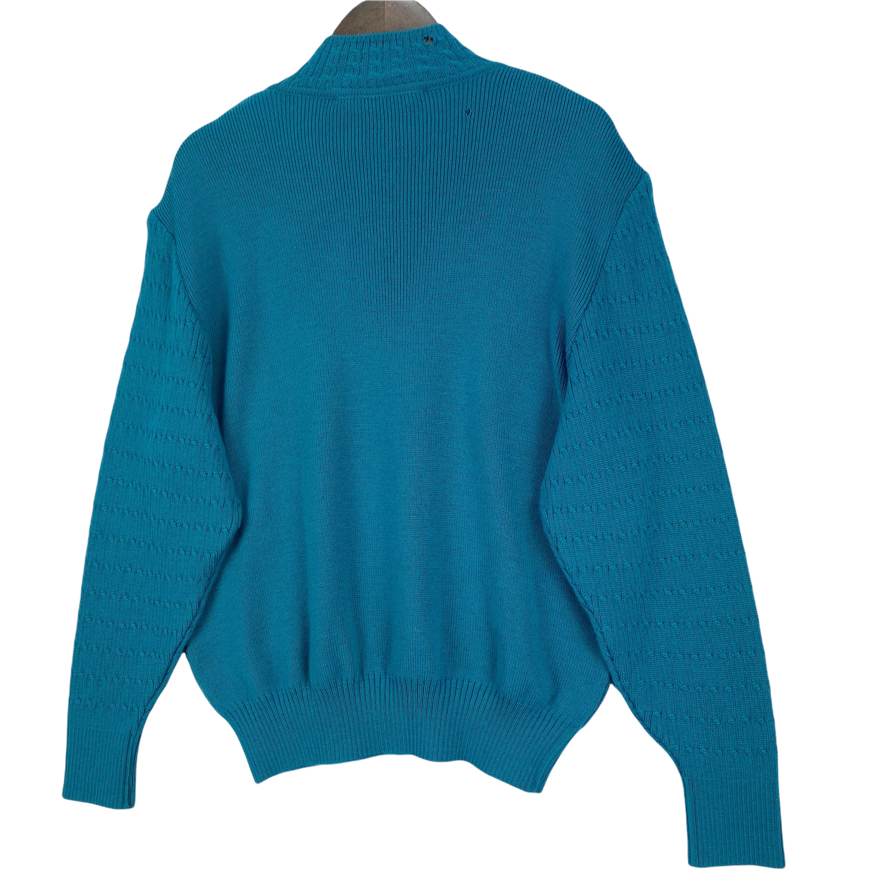 Vintage 90s BNWT Christian Dior Sports Half Zip Knitwear