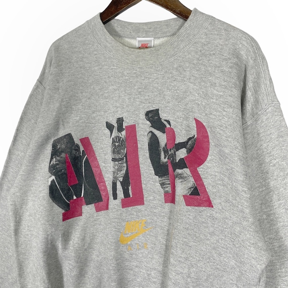 Vintage 90s Nike Air Jordan Sweatshirt Crewneck B… - image 2