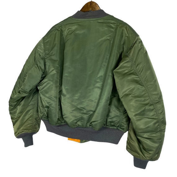 Vintage Avirex Reversible USAF MA 1 Bomber Jacket… - image 6