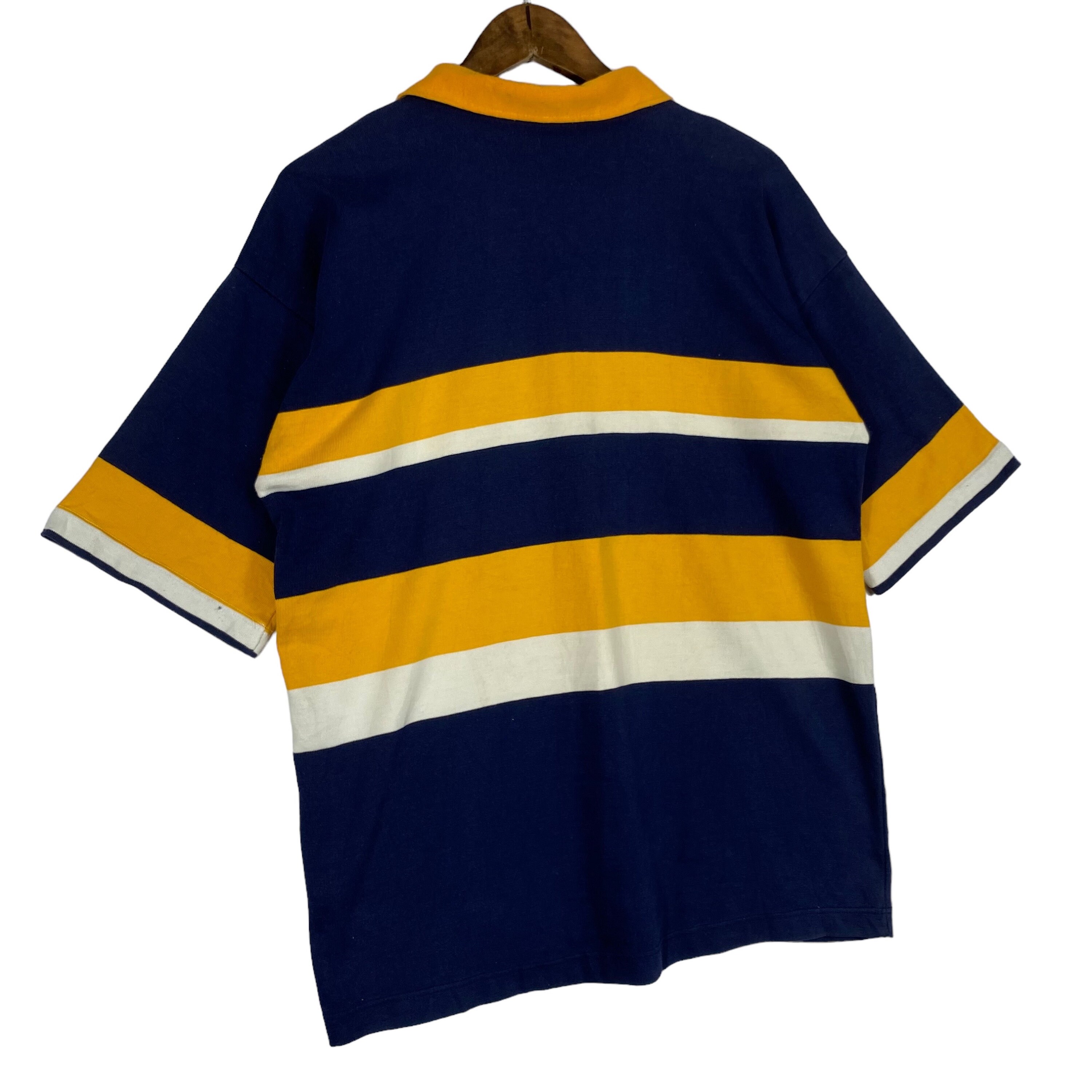 Vintage 90s Viti Warriors Fiji Rugby Polo Shirt Shortsleeve