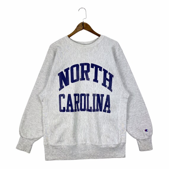 Vintage 90s Champion Reverse Weave North Carolina University - Etsy クーポン有り 90's Champion REVERSE WEAVE MADE in USA スウェット