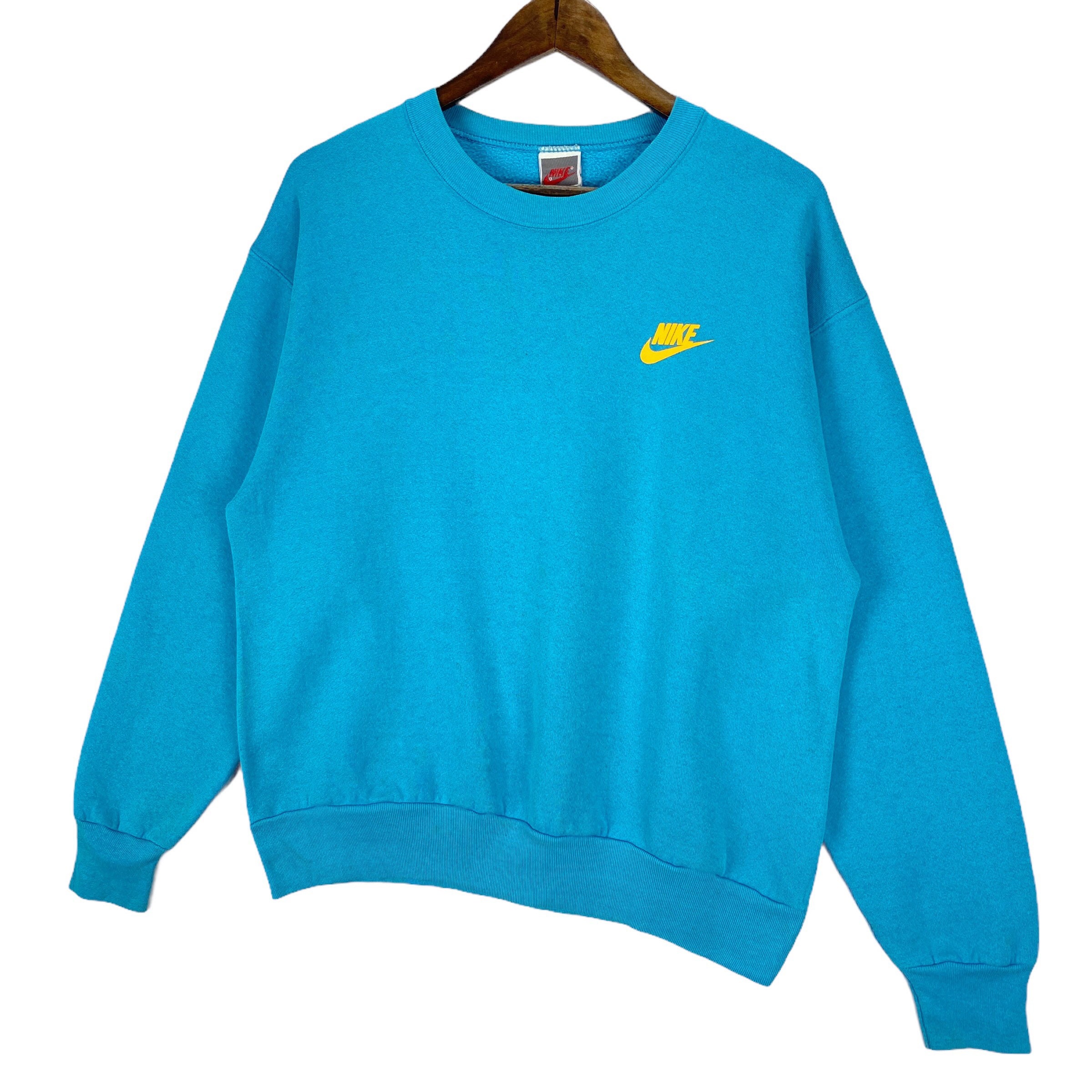 Vintage 80s Nike Swoosh Just Do It Crewneck Sweatshirt Made in - Etsy