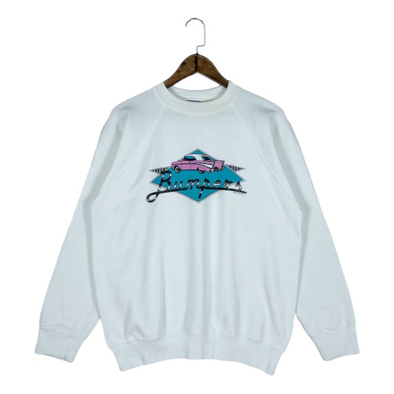 Vintage 80s Bumpers Sweatshirt Crewneck Made In U… - image 1