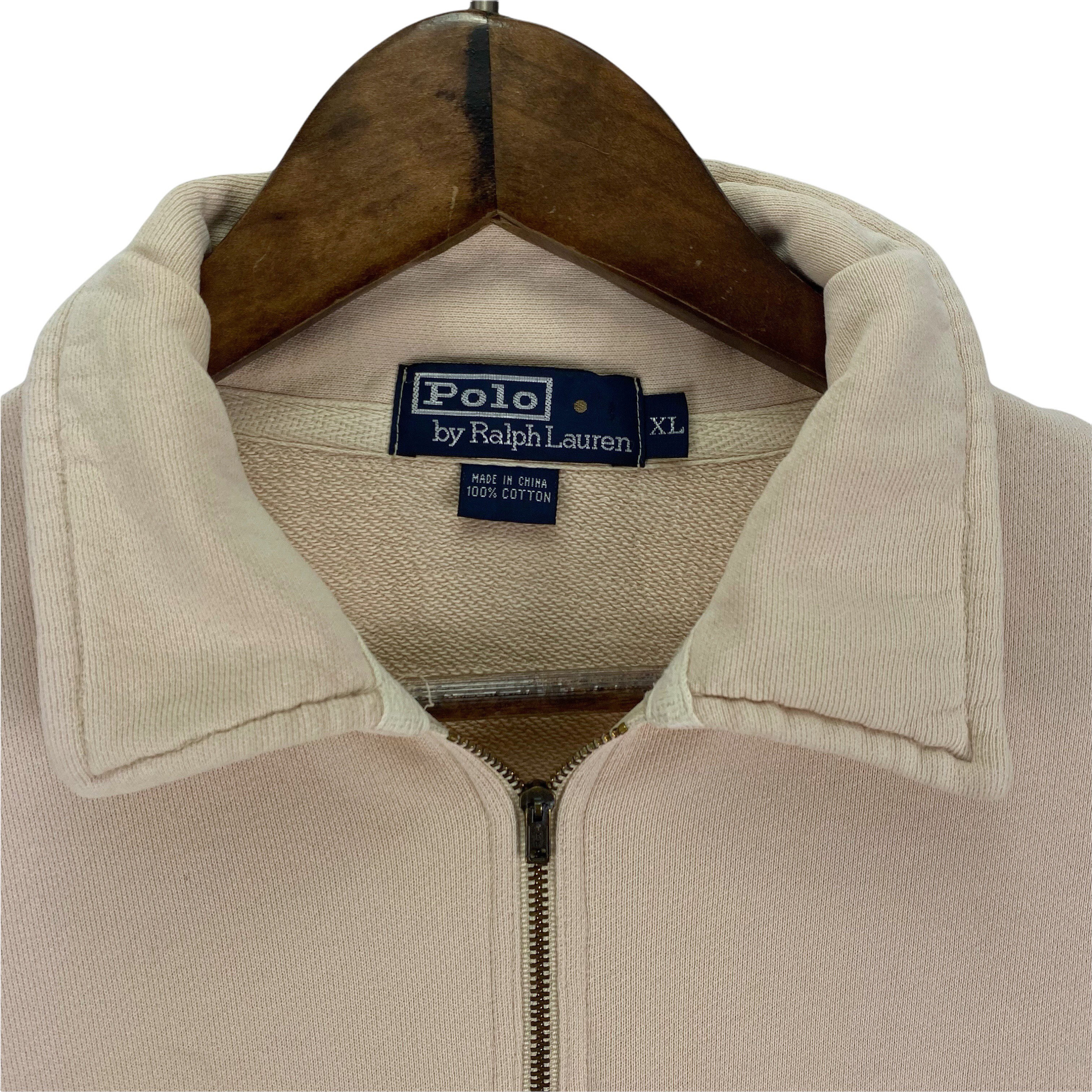 Vintage Polo Ralph Lauren Half Zip Sweatshirt P Logo Vintage Polo Ralph Lauren Half Zip Sweatshirt P Logo