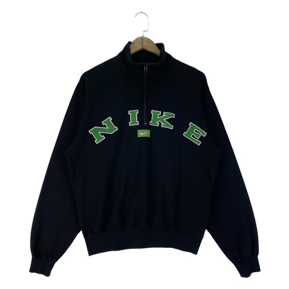 Vintage Nike Swoosh Half Zip Sweatshirt Crewneck … - image 2