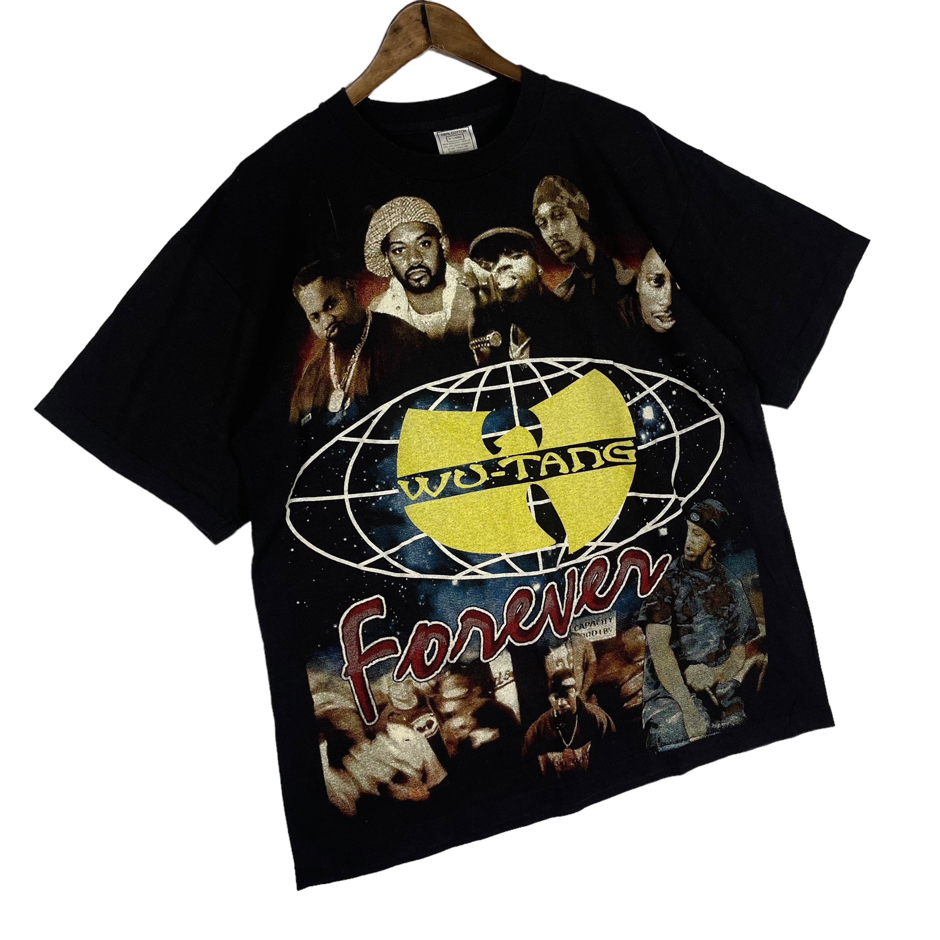 Vintage 90s RARE Wu-tang Clan T-shirt Wu-tang Clan Forever Vintage 90s RARE Wu-tang Clan T-shirt Wu-tang Clan Forever