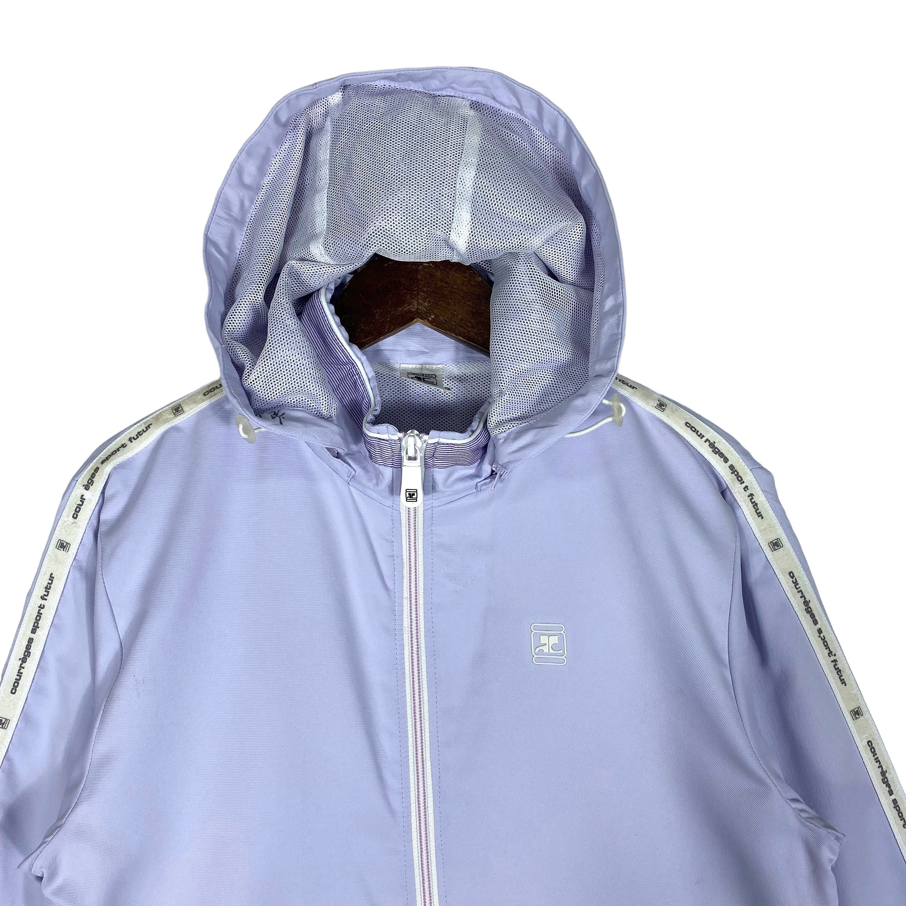 絶対一番安い Courreges Vintage Sport Full Jacket Hoodie Windbreaker Futur ジャケット・アウター