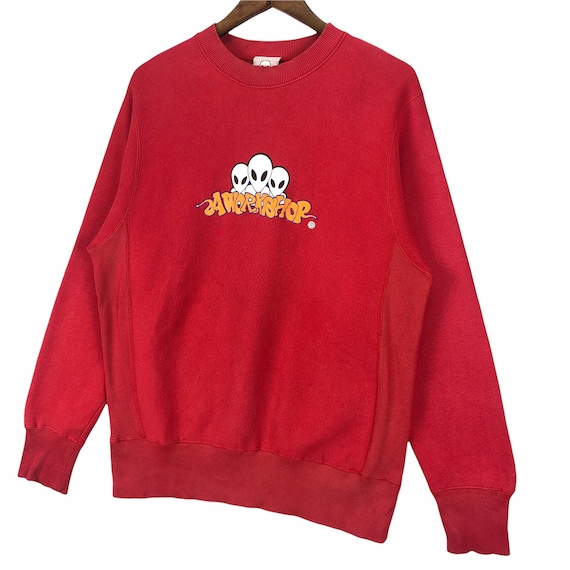 Vintage 90s Alien Workshop Sweatshirt Crewneck Bi… - image 6