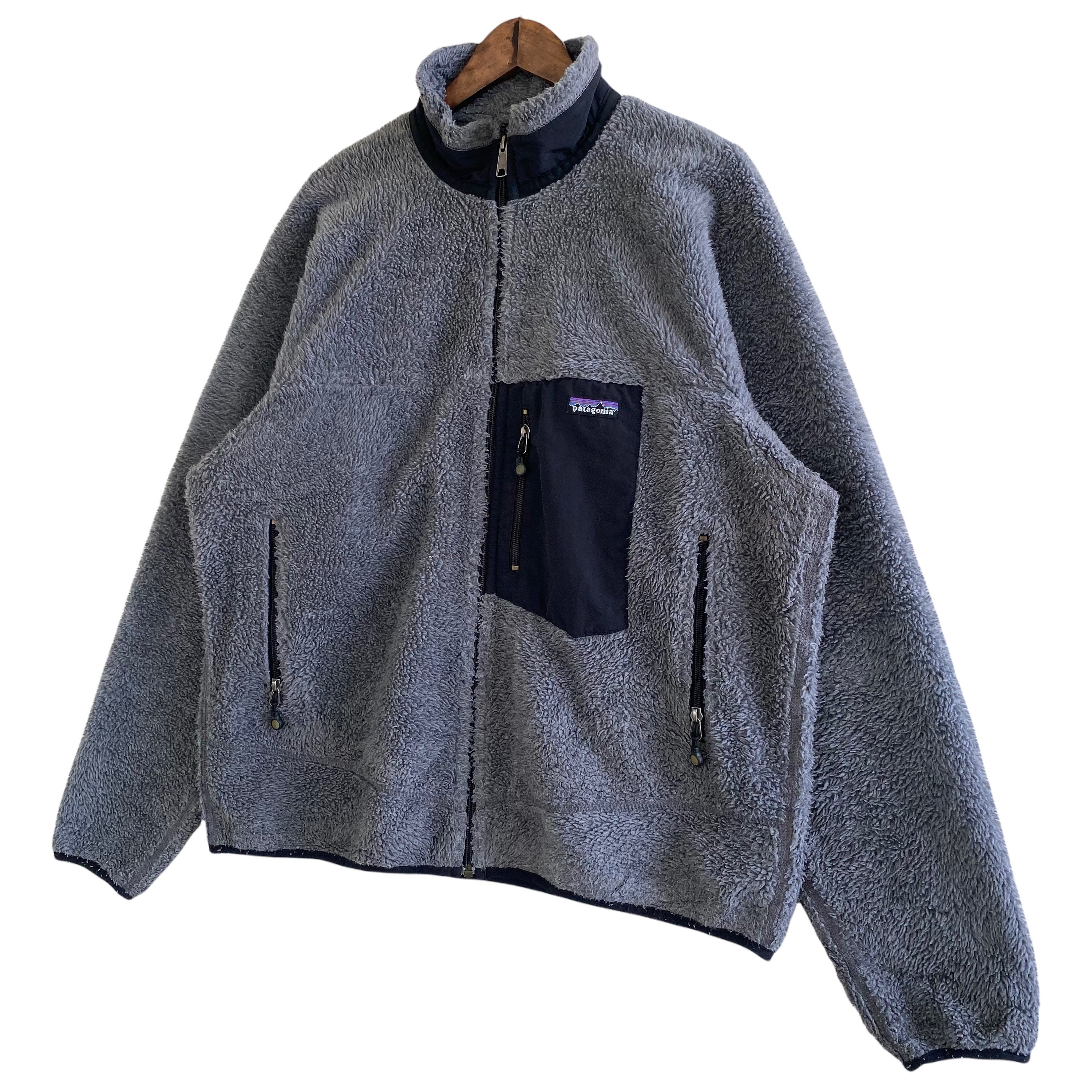 Vintage 90s Patagonia Retro X Fleece Full Zip Deep Pile Jacket - Etsy