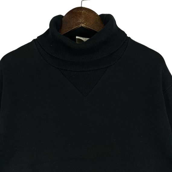Vintage Agnes B Paris Turtleneck Sweatshirt High … - image 4