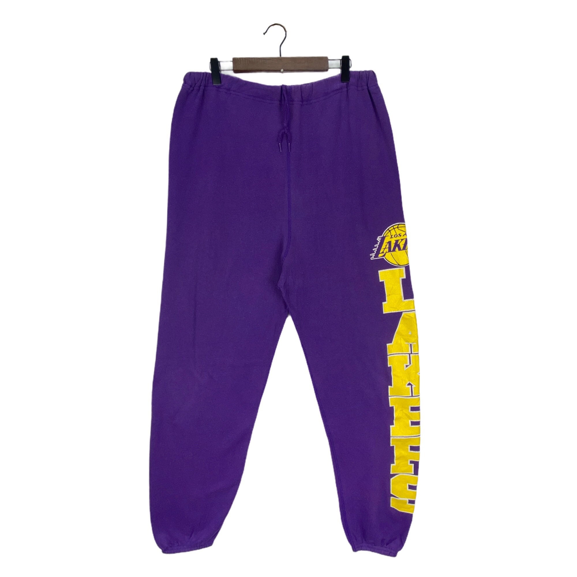 Vintage 90s Los Angeles Lakers NBA Jogger Pant -  Israel