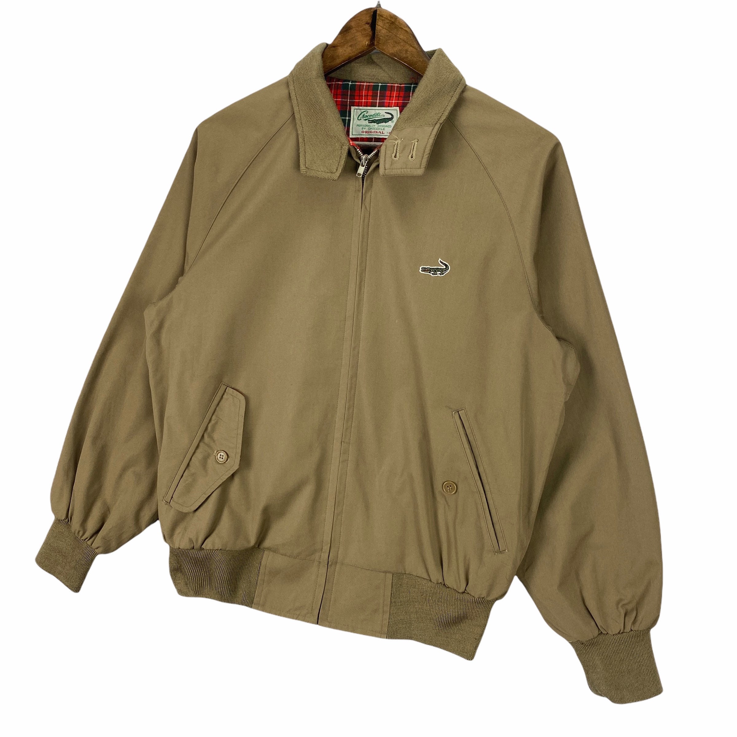 最も信頼できる Harrington Crocodile Vintage Lightweight Made up Zip Jacket ジャケット・アウター