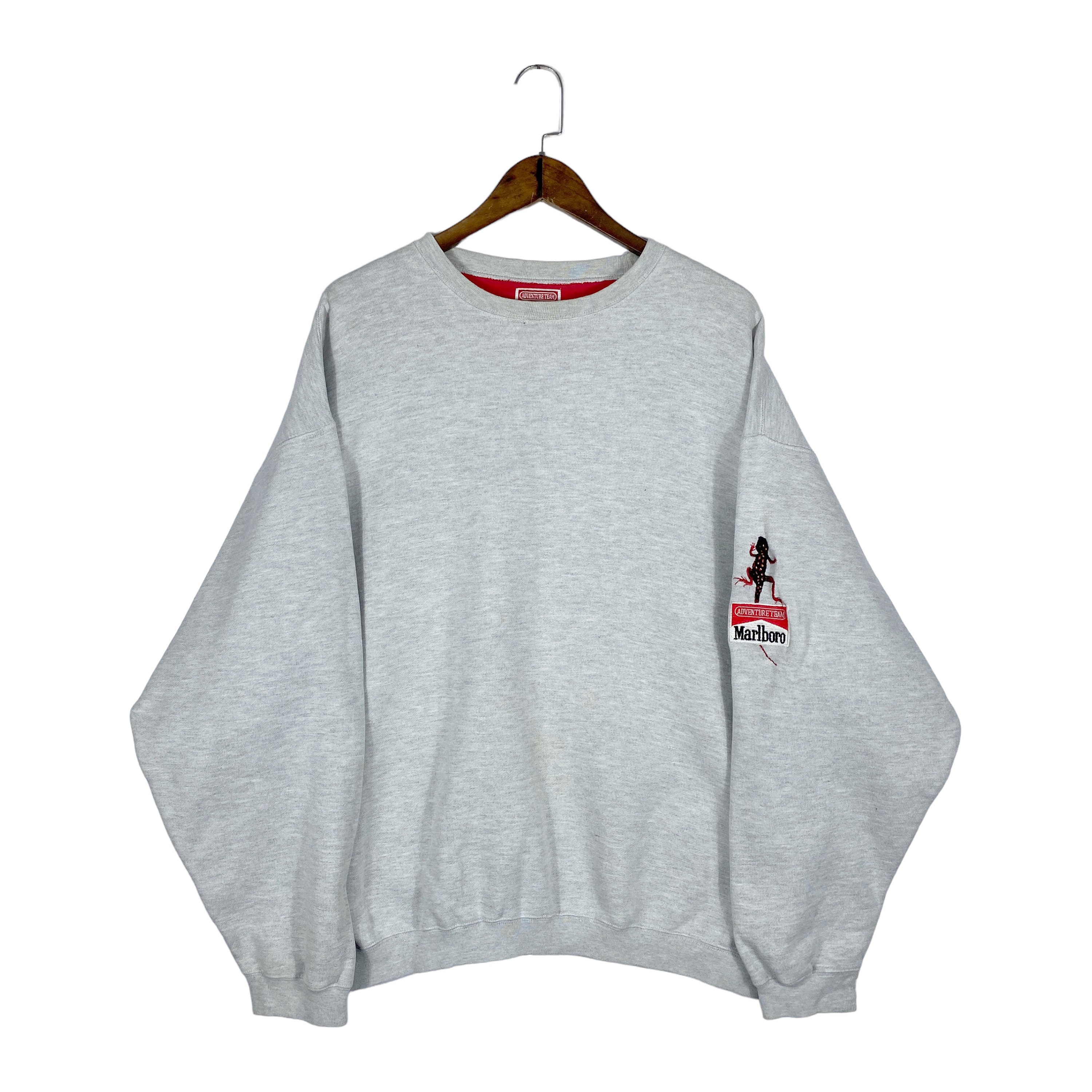 Vintage Marlboro Adventure Team Crewneck Sweatshirt Vintage Marlboro Adventure Team Crewneck Sweatshirt