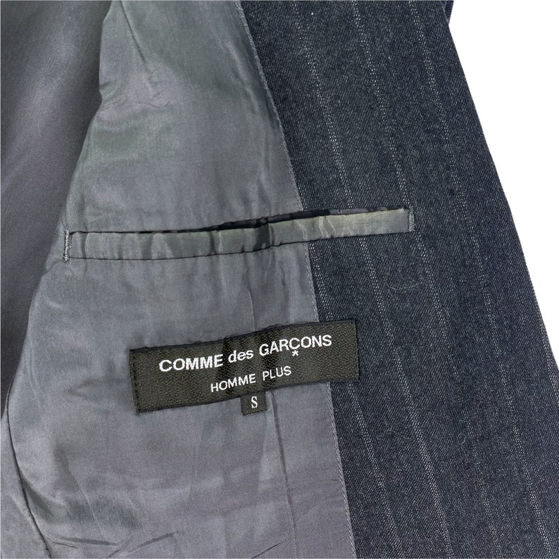 Vintage Comme Des Garcons Homme Plus AD 2004 Blazer Striped - Etsy
